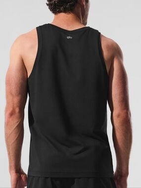Alo Men’s Black Muscle Tank Top Size L